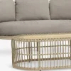 ILLERUPConjunto muebles jardín ILLERUP 4,5 plazas natural
