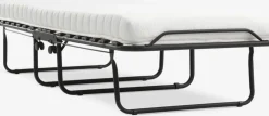 ILSKOVCama plegable ILSKOV 80x193 blanco/negro