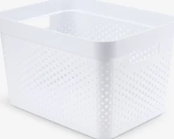INFINITYCesta INFINITY 17L plástico blanco