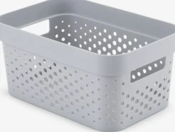 INFINITYCesta INFINITY 4,5L plástico gris
