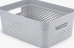INFINITYCesta INFINITY 11L plástico gris