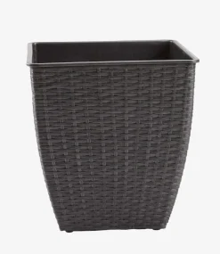 ISLOMCesto de jardín ISLOM 38x38x39 negro