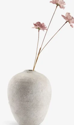 IVARJarrón IVAR Ø17xA21cm blanco/gris