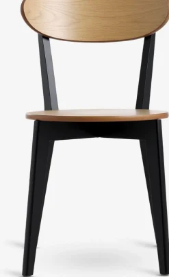 JEGINDSilla de comedor JEGIND roble natural /negro