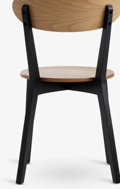 JEGINDSilla de comedor JEGIND roble natural /negro