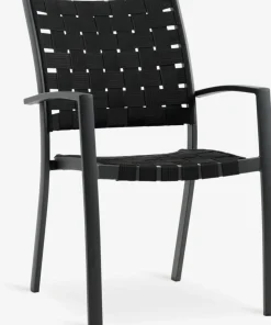 JEKSENSilla apilable JEKSEN negro