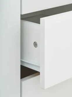 JENSLEVArmario JENSLEV 144x176 3 puertas 3 cajones blanco