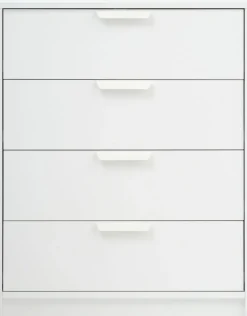 JENSLEVCómoda JENSLEV 4 cajones blanco