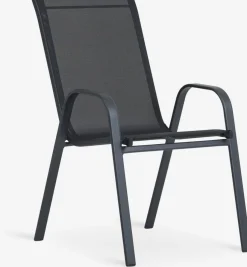JERSORE + LEKNESMesa JERSORE L140 + 4 sillas LEKNES negro
