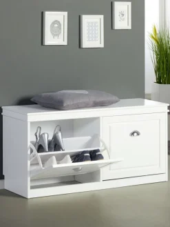 JERUPZapatero/banco JERUP 2 compartimentos blanco