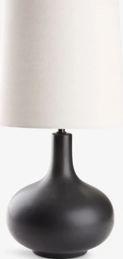 JOACHIMLámpara de mesa JOACHIM Ø27xA5cm beis/negro