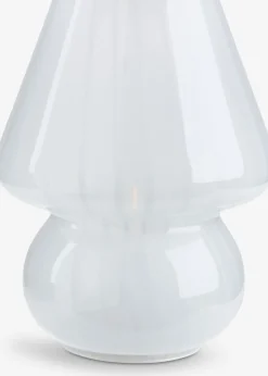 JONNYLámpara a pilas JONNY Ø15xA18cm blanco con temporizador