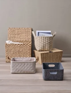 JOSEFCesta JOSEF A25xL33xA14cm gris