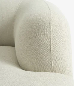 JYLLINGESofá JYLLINGE chaise longue felpa beis