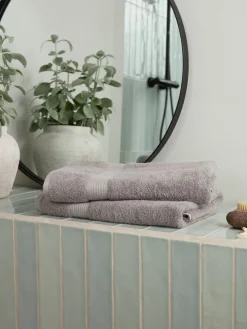 KARLSTADGOLDToalla de mano KARLSTAD 50x100 gris
