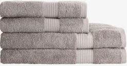KARLSTADGOLDToalla de mano KARLSTAD 50x100 gris