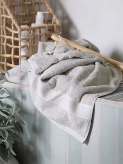 KARLSTADGOLDToalla de mano KARLSTAD 50x100 gris claro