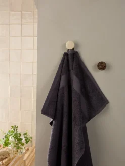 KARLSTADGOLDToalla de mano KARLSTAD 50x100 gris oscuro