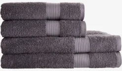 KARLSTADGOLDToalla de mano KARLSTAD 50x100 gris oscuro