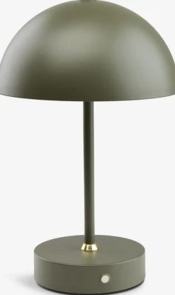 KENTLámpara a pilas KENT Ø16xA25cm verde táctil y temporizador