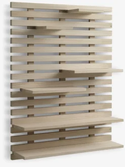 KETTINGEEstante de pared KETTINGE 6 estantes natural