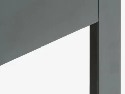 KILDENEstructura cama KILDEN 90x200 gris oscuro