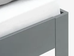 KILDENEstructura cama KILDEN 90x200 gris oscuro