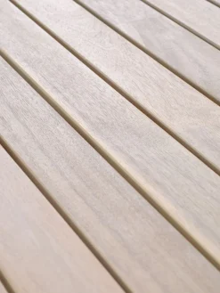 KOLLEN + GAMMELBYMesa KOLLEN L205 madera dura + 4 sillas GAMMELBY gris