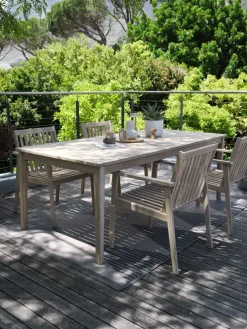 KOLLEN + RADSTEDMesa KOLLEN L205 + 4 sillas RADSTED madera dura