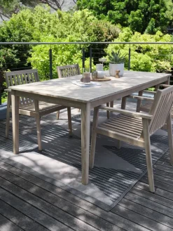 KOLLENMesa de jardín KOLLEN A100xL205 madera dura