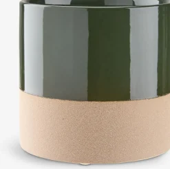 KRAGEMacetero KRAGE Ø16xA15 verde oscuro