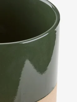 KRAGEMacetero KRAGE Ø16xA15 verde oscuro