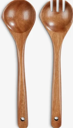 KRESTIANCubiertos para ensalada KRESTIAN L30cm madera