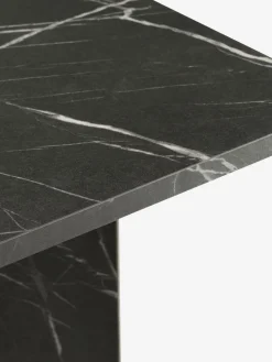 KRONDALMesa de comedor KRONDAL 90x180 color mármol negro