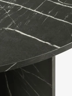KRONDALMesa de comedor KRONDAL Ø110 color mármol negro