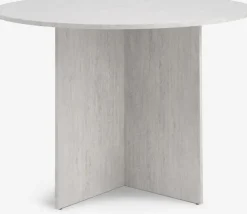 KRONDALMesa de comedor KRONDAL Ø110 color travertino