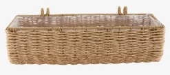 KUBBJardinera para balcón KUBB A18xL50xA16 natural