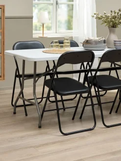 KULESKOGMesa plegable KULESKOG A75xL180 blanco