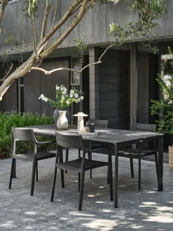 KUMLAMesa de jardín KUMLA A95xL200 gris