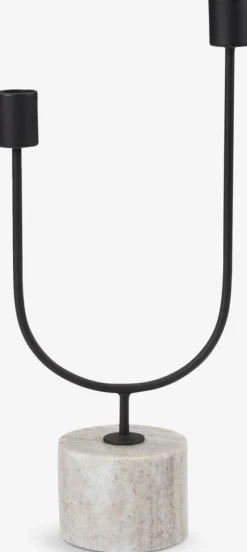 KURTCandelabro KURT A15xL7xA33cm negro
