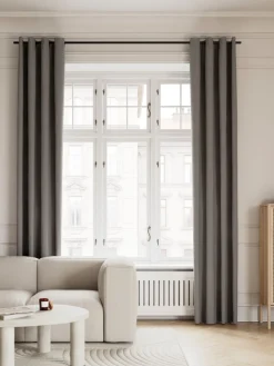 KVINGLACortina semiopaca KVINGLA 1x140x245 gris cálido