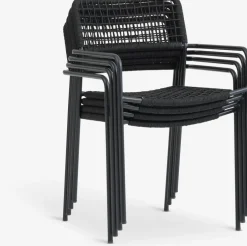 LABINGSilla apilable LABING negro