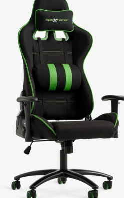 LAMDRUPSilla gaming LAMDRUP negro/verde