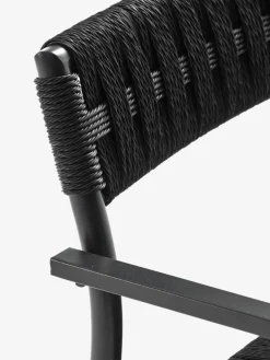 LANGET + TRILLEVALLENMesa LANGET L207 + 4 sillas TRILLEVALLEN negro