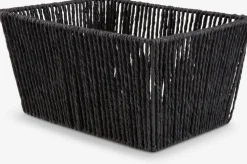 LARSEMILCesta LARSEMIL A23xL33xA17cm negro