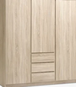 LIMFJORDENArmario LIMFJORDEN 180x200 combi color roble claro