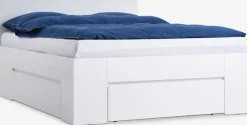 LIMFJORDENEstructura cama LIMFJORDEN 135x190 3 cajones blanco