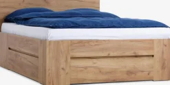 LIMFJORDENEstructura cama LIMFJORDEN 135x190 roble salvaje natural