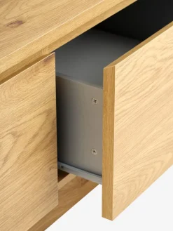 LIMFJORDENMueble TV LIMFJORDEN 2 cajones 1 puerta color roble cálido
