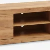 LINTRUPMueble TV LINTRUP 2 puertas color roble salvaje natural